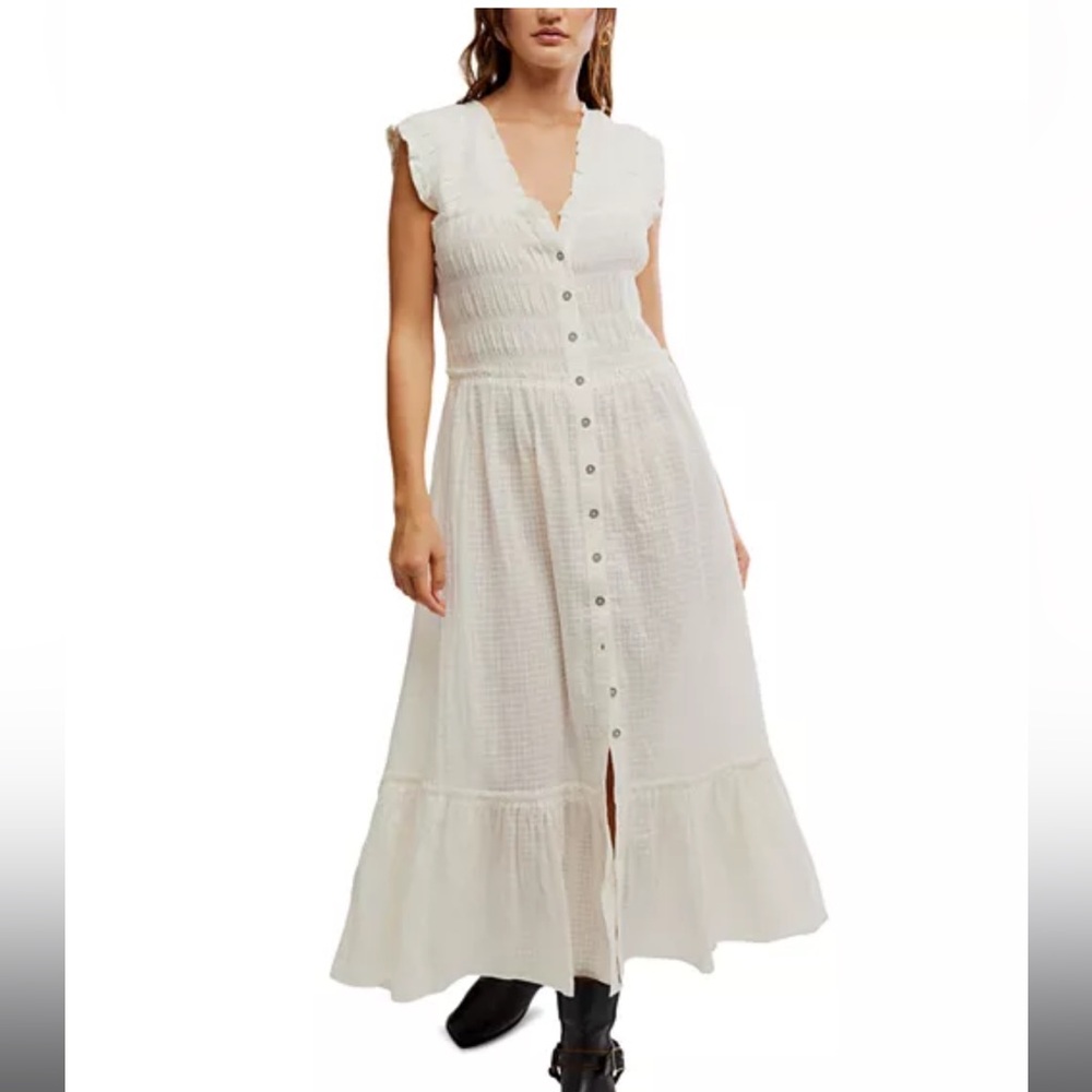Free People Desert Dazed Midi Dress